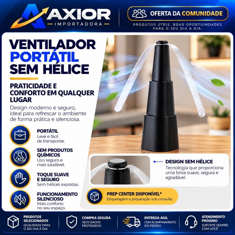 Ventilador espanta mosquito mesa