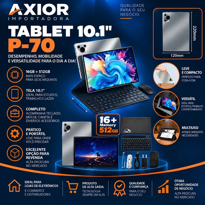 Tablet 10.1 polegdas