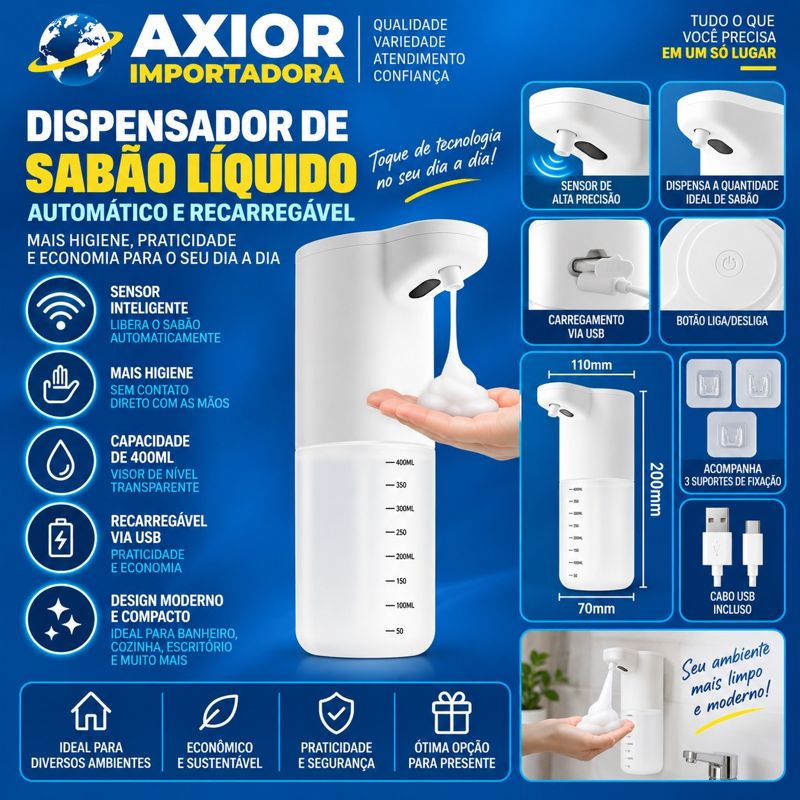 Dispenser de sabão líquido