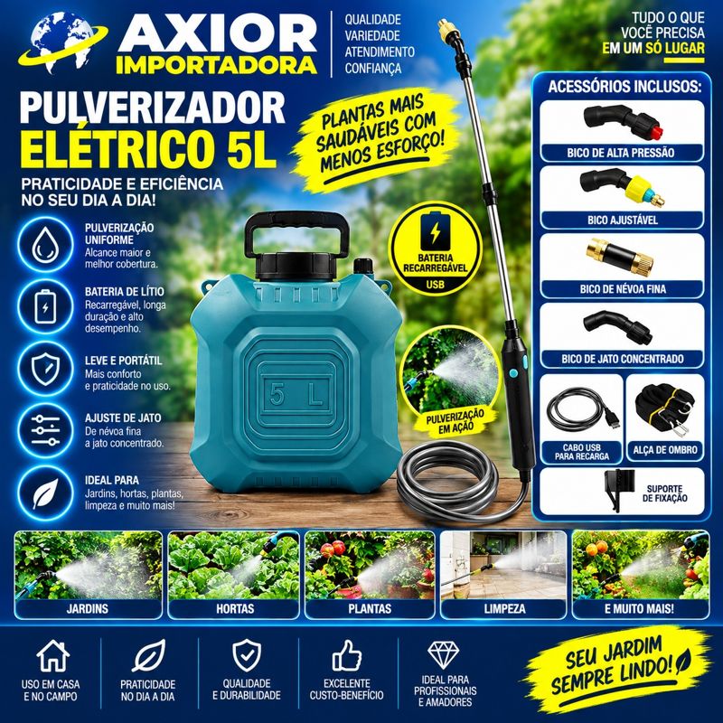 Pulverizador portátil 5l