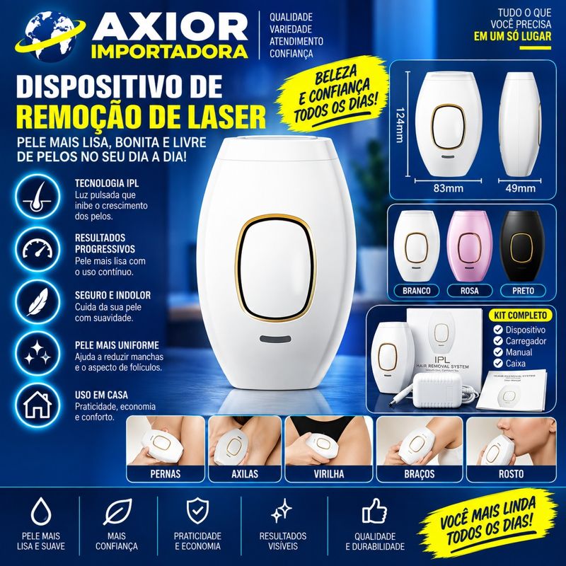 Aparelho de depilação laser