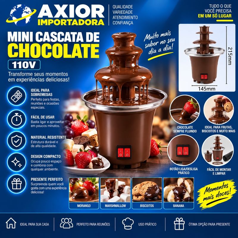 Cascata de chocolate 110v