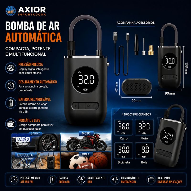 Bomba de ar automática
