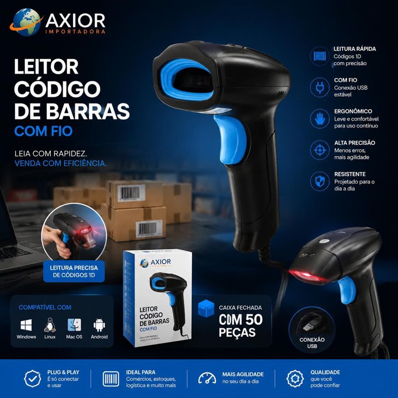 Leitor de código de barras