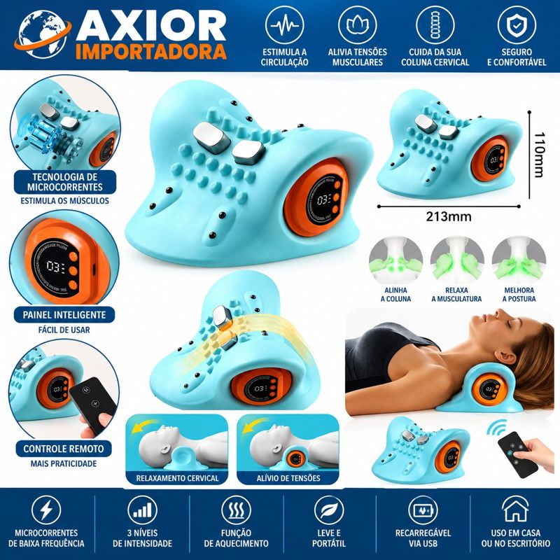 Aparelho para massagem no pescoço e ombros