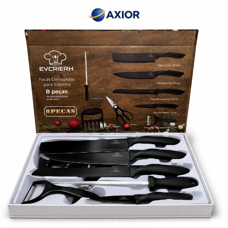 KIT faqueiro 8 peças
