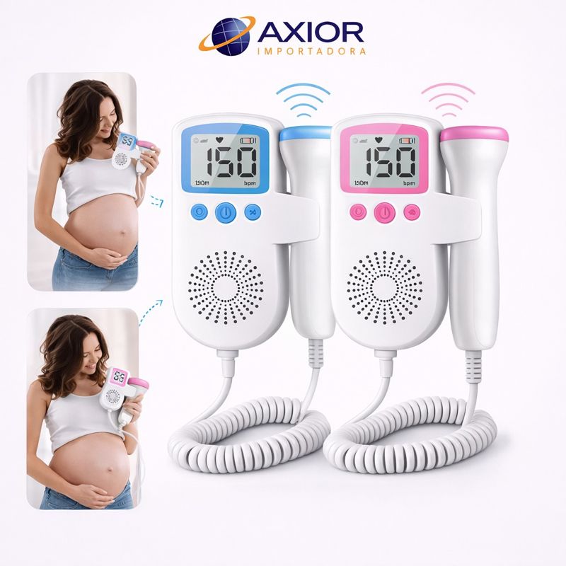 Monitor de frequência fetal doppler