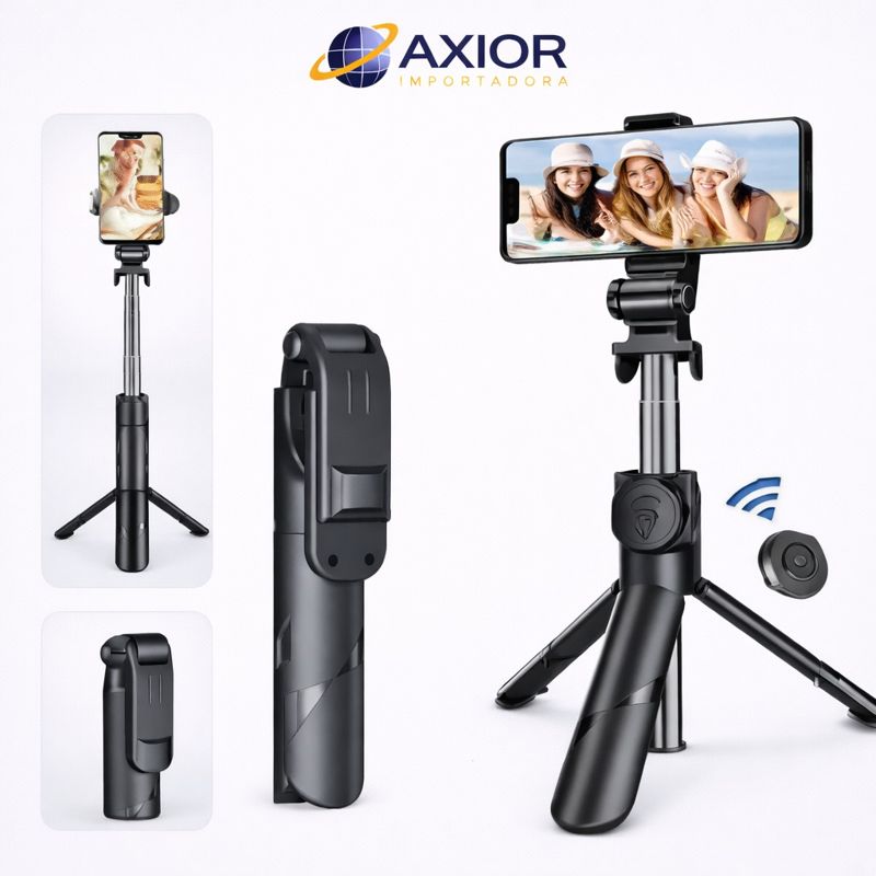 Tripé para celular via bluetooth