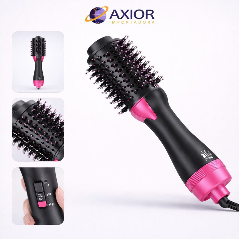 Escova de cabelo elétrica