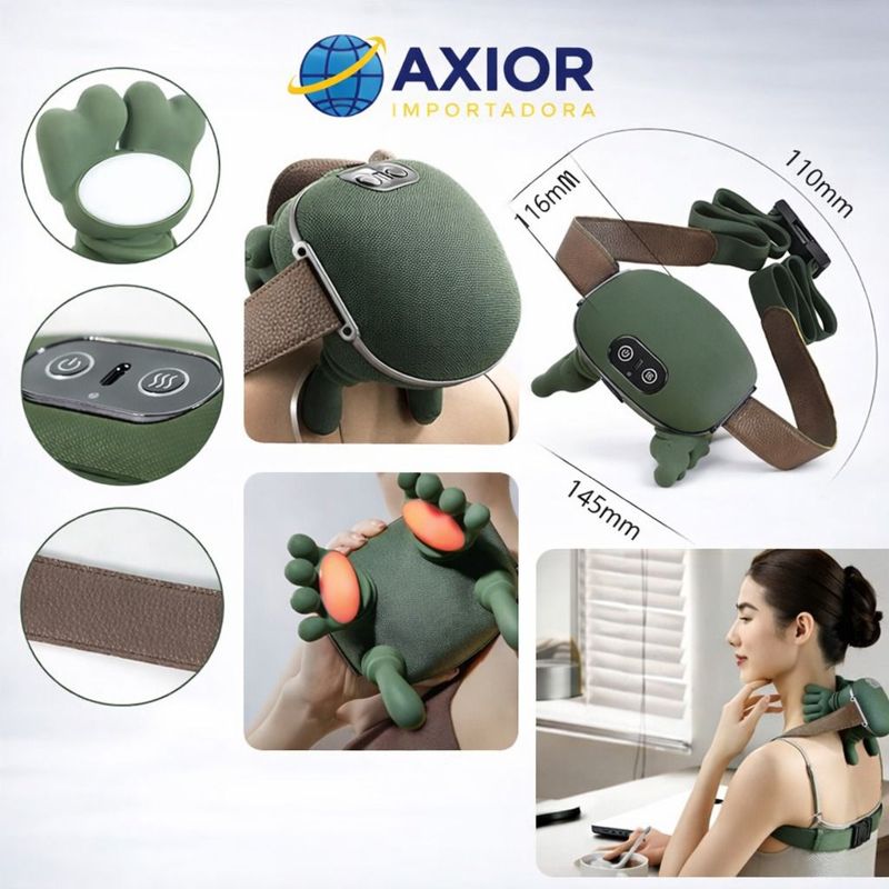 Massageador pescoço recarregável