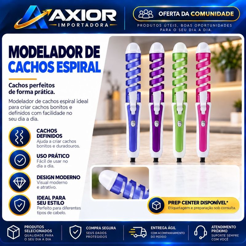 Modelador de cachos