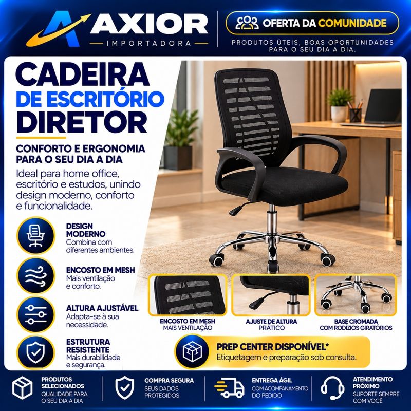 Cadeira de escritório diretor