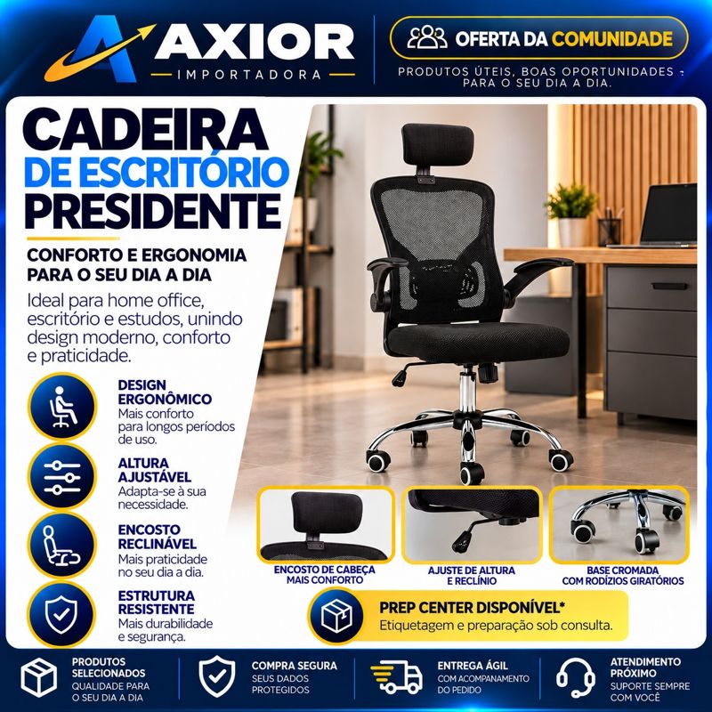 Cadeira de escritório presidente