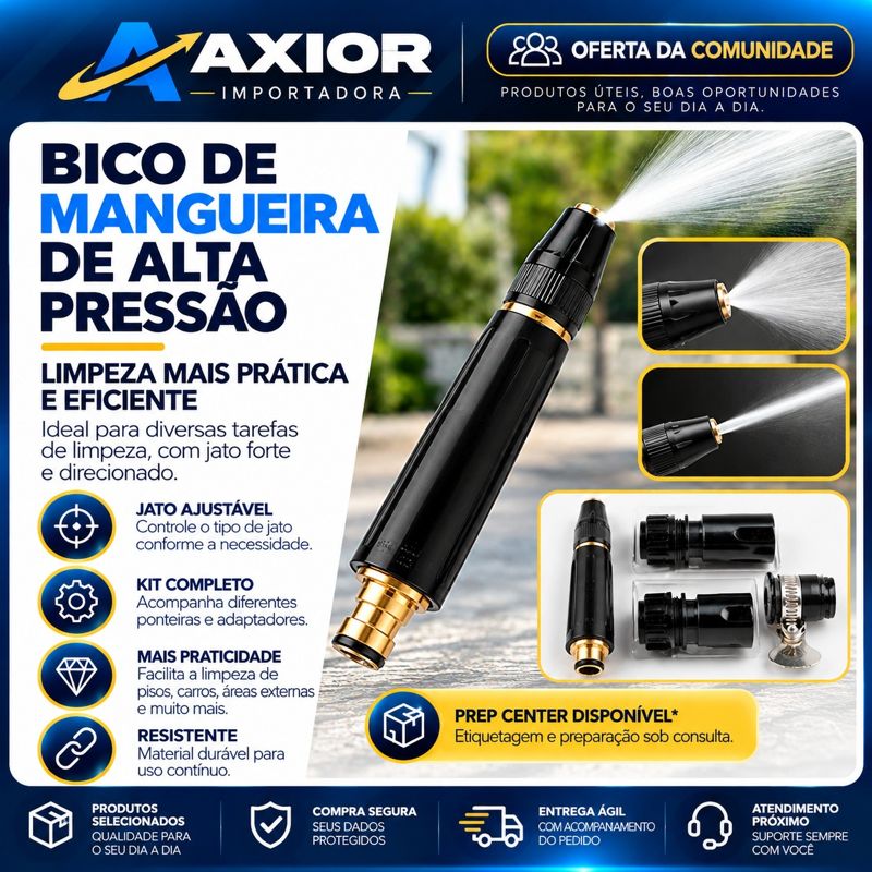 Bico de mangueira de alta pressão